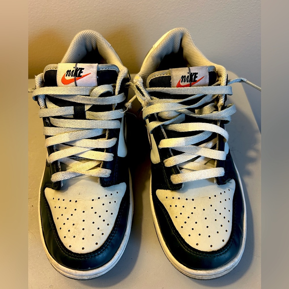Youth Nike Dunk Low Retro Premium 'Split - Deep Jungle Size 6Y.